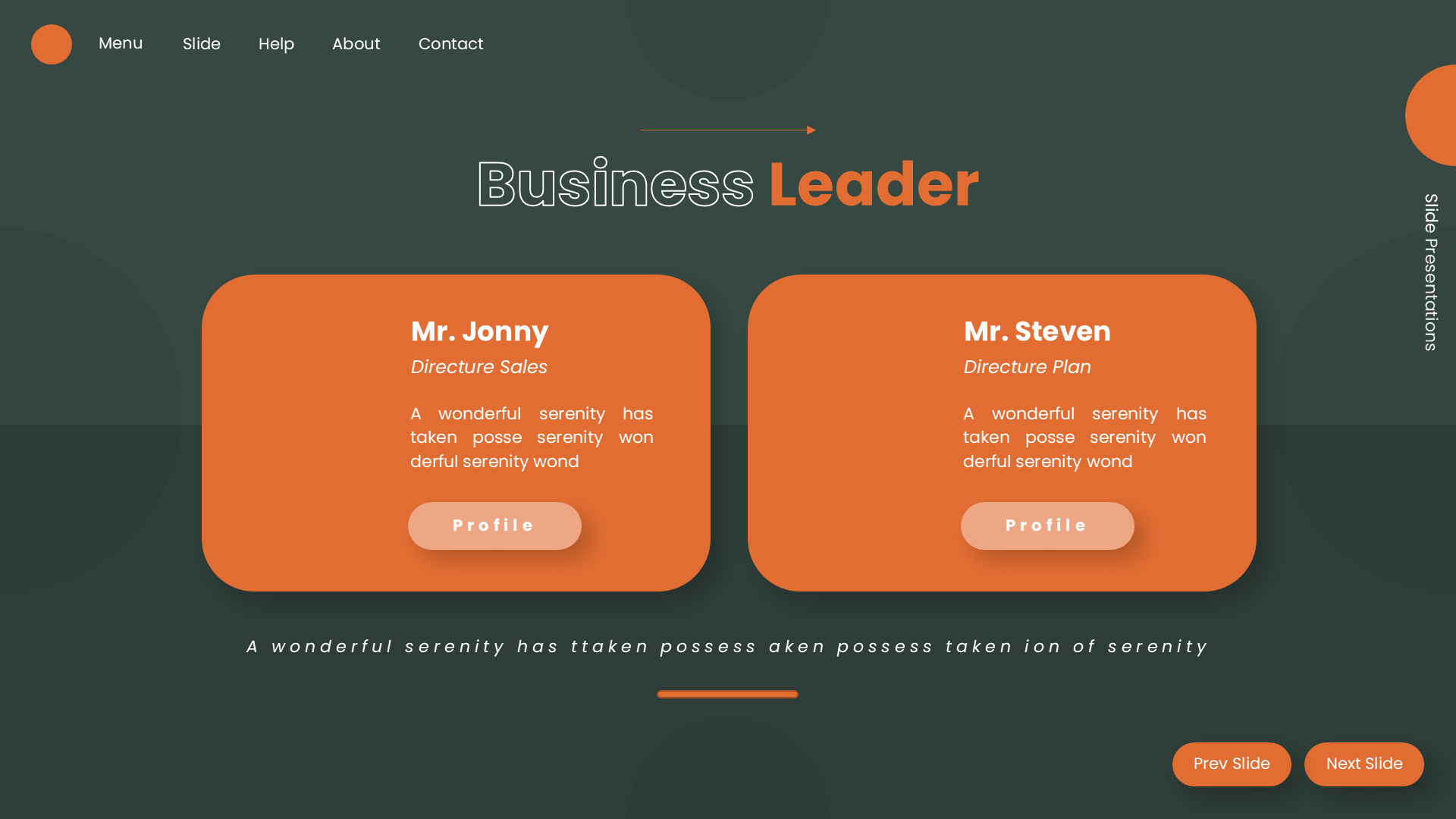 Startup V6 Orange slide 5